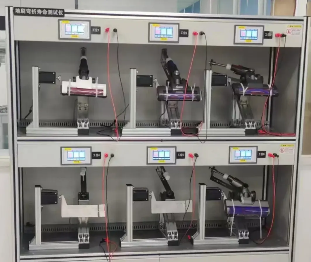 Durability test rigs in Grand's laboratory